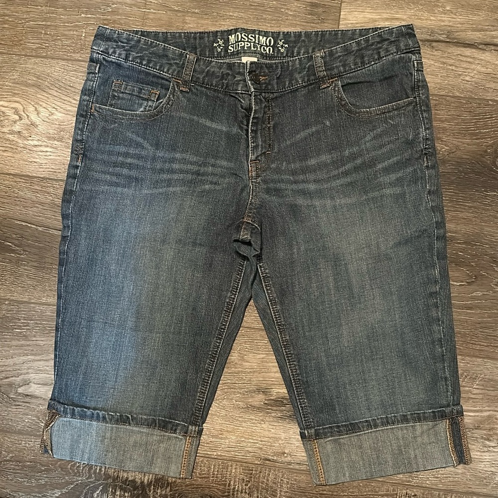 Long Jean Shorts